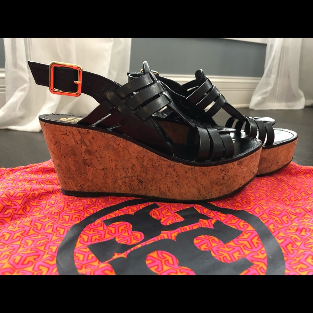 Tory Burch wedge sandals